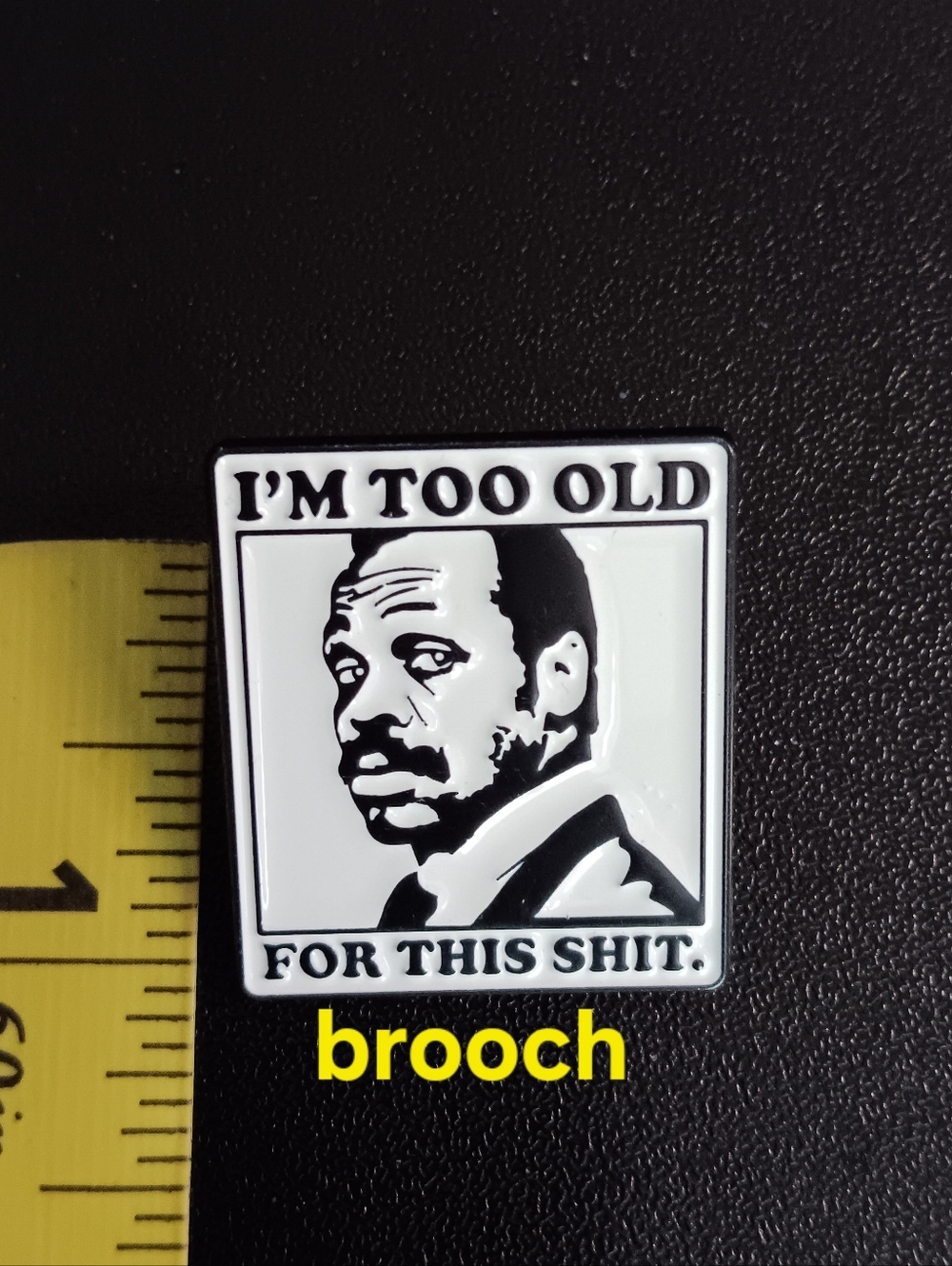 Brooch & Sticker (New) - Picture 2 of 4